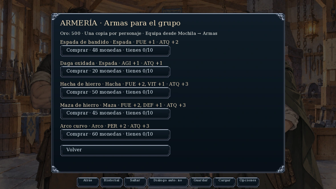 Bram y Kael en la forja de Aldenbrock